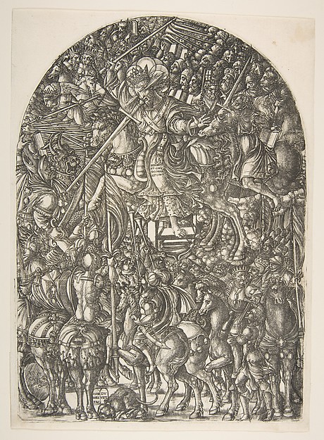 Christ mounted on a white Horse, from the Apocalypse