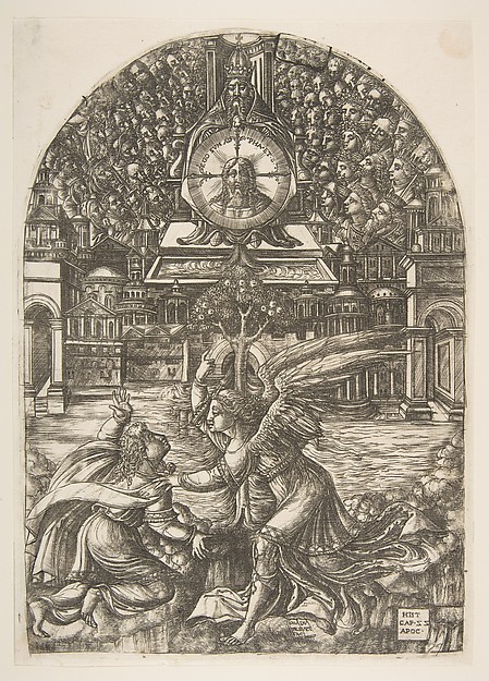 The Angel shows Saint John the Fountain of Living Water, from the Apocalypse