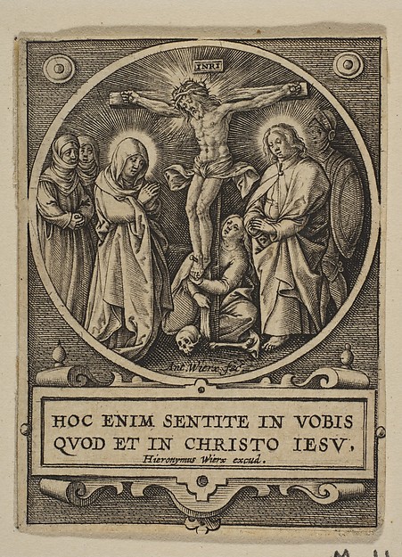 The Crucifixion (Round) (reverse copy)