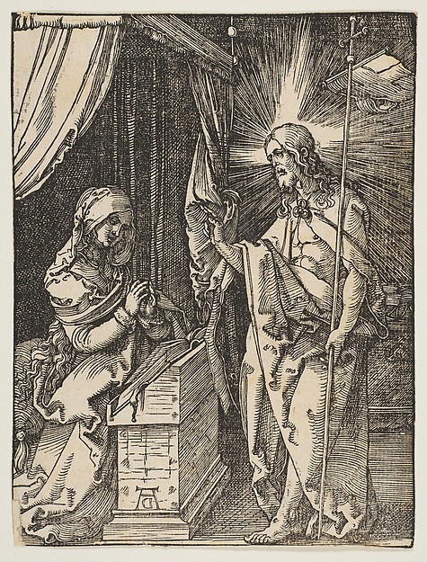 Christ Appearing to His Mother, from "The Small Passion"
