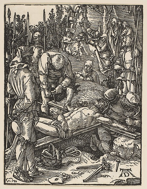 Christ Nailed to the Cross, from "The Small Passion"