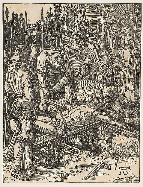 Christ Nailed to the Cross, from "The Small Passion"