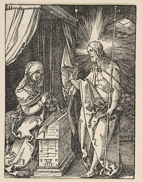 Christ Appearing to His Mother, from "The Small Passion"