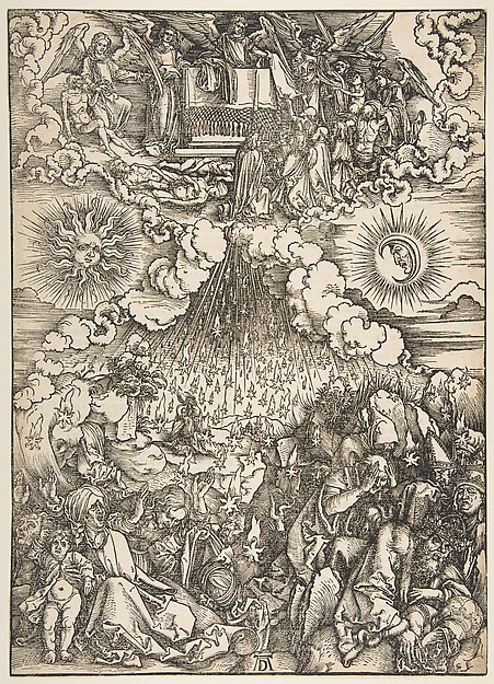 The Opening of the Fifth and Sixth Seals, from "The Apocalypse", Latin Edition