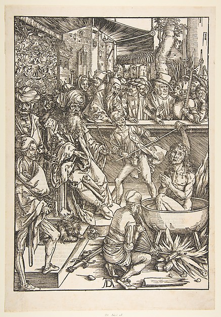 The Martyrdom of Saint John, from "The Apocalypse"