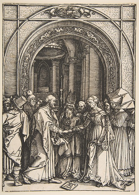 The Betrothal of the Virgin, from The Life of the Virgin