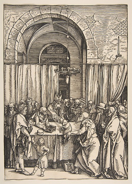 The Rejection of Joachim's Offering, from The Life of the Virgin