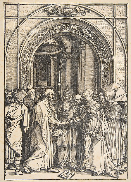 The Betrothal of the Virgin, from "The Life of the Virgin"