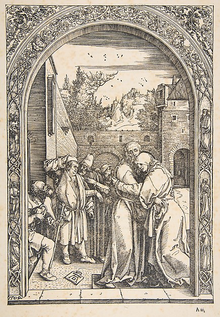 Joachim and Anna at the Golden Gate, from "The Life of the Virgin"