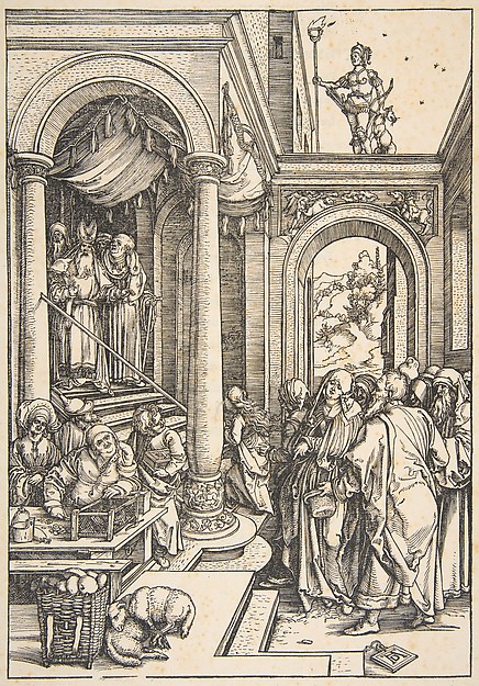 The Presentation of the Virgin in the Temple, from "The Life of the Virgin"