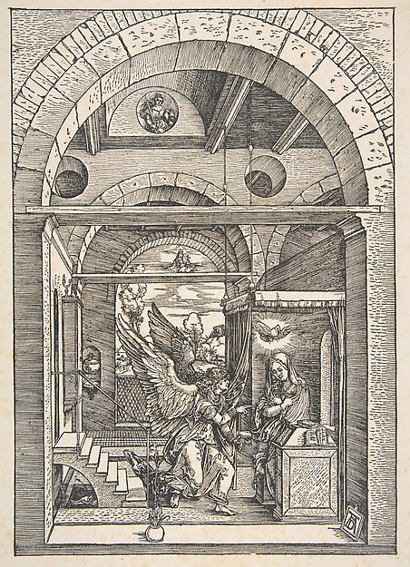 The Annunciation, from "The Life of the Virgin"