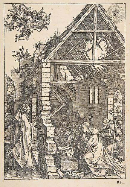The Nativity, from "The Life of the Virgin"