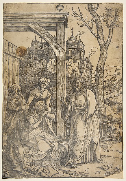 Christ Taking Leave of His Mother, from The Life of the Virgin (copy)