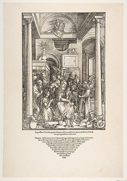 The Glorification of the Virgin, from "The Life of the Virgin"