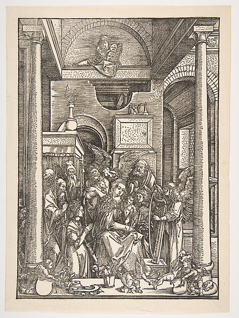 The Glorification of the Virgin, from "The Life of The Virgin"
