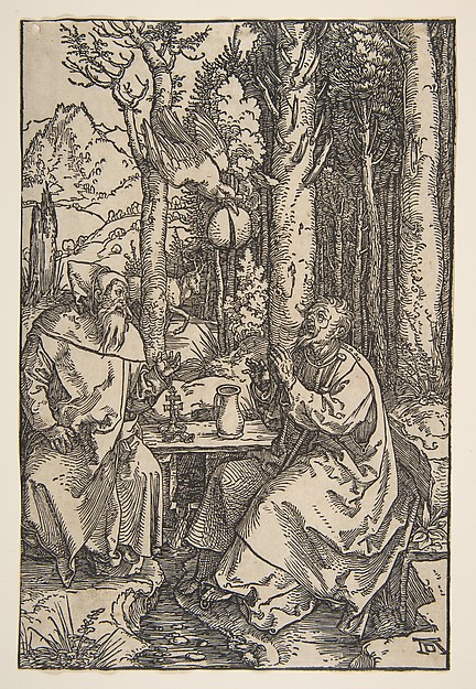 Saint Anthony and Saint Paul in the Desert