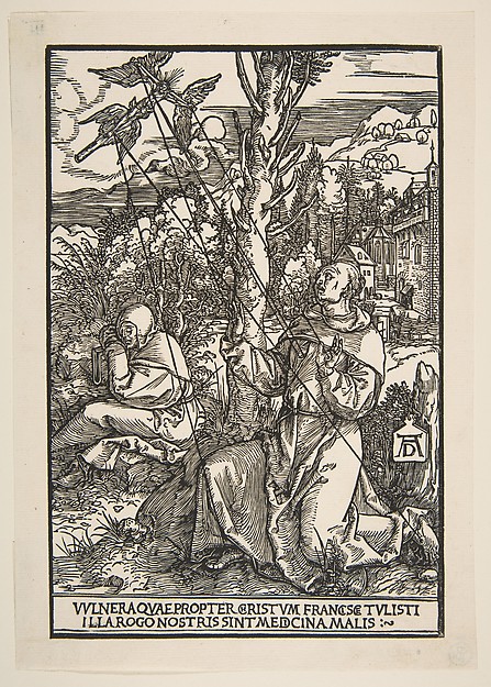 Saint Francis Receiving the Stigmata by Albrecht Dürer, The Metropolitan Museum of Art