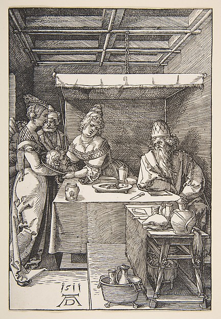 The Head of Saint John the Baptist Brought to Herod