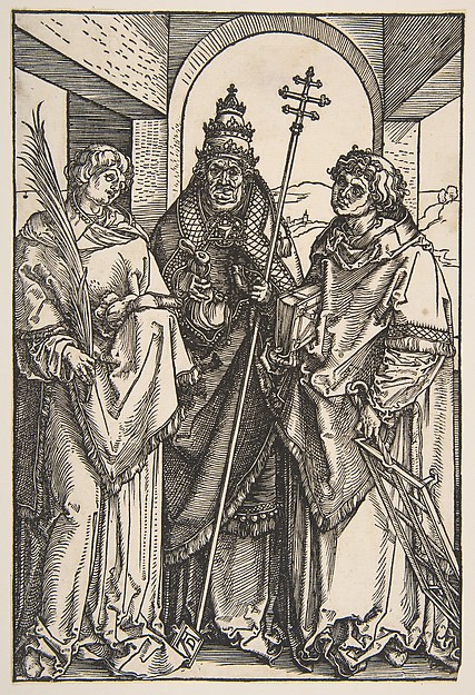 Saint Stephen, Saint Sixtus and Saint Lawrence