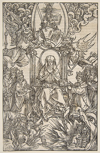 Illustration from Revelations Sancte Birgitte,  Koberger Nuremberg 1502 (German Text)
