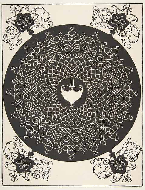 “The Second Knot”. Interlaced Roundel with an Amazon Shield in its Center