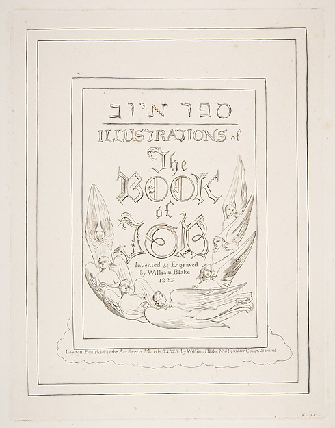Title Page: Illustrations of the Book of Job