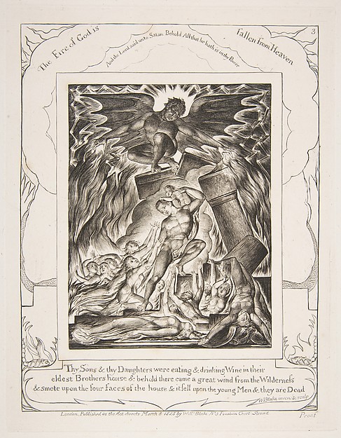 The Destruction of Job's Sons