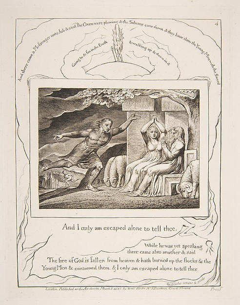 The Messengers tell Job of his Misfortunes