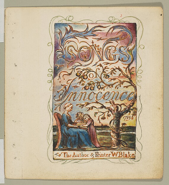 Songs of Innocence: Title Page