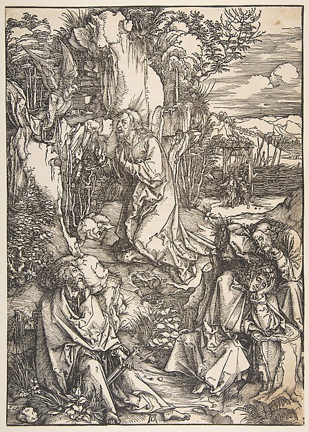 The Agony in the Garden by Albrecht Dürer