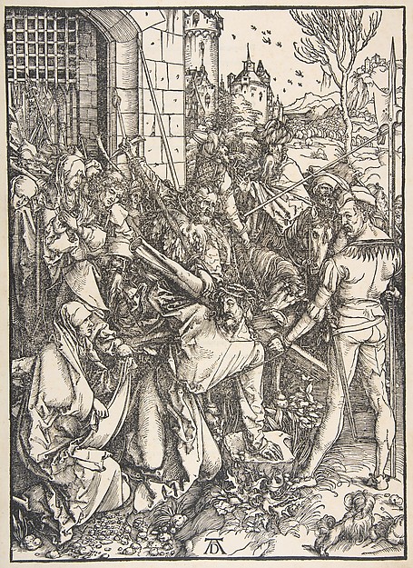 The Bearing of the Cross, from "The Large Passion"