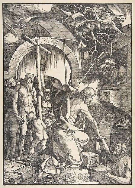 Christ in Limbo, from "The Large Passion"