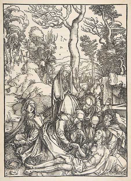 The Lamentation, from "The Large Passion"