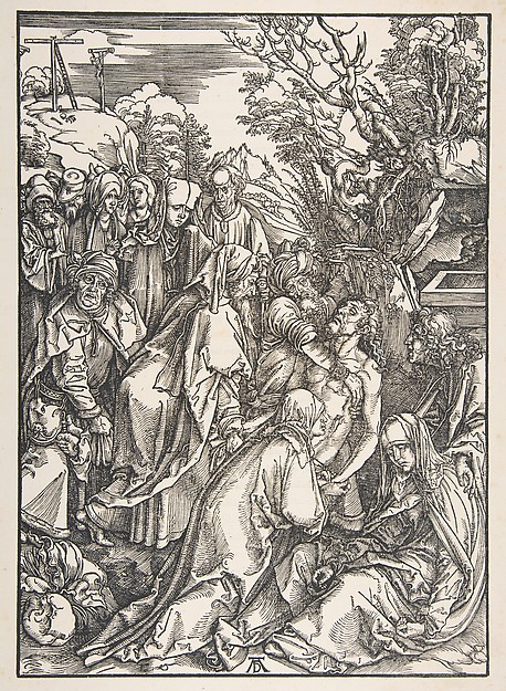 The Deposition of Christ, from "The Large Passion"