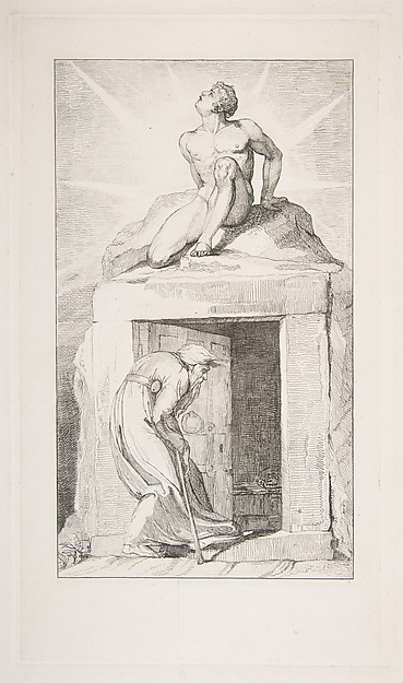 Death's Door, from "The Grave," a Poem by Robert Blair