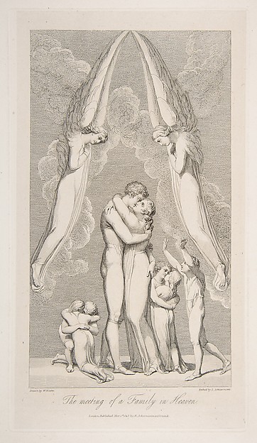 The Meeting of a Family in Heaven, from "The Grave," a Poem by Robert Blair