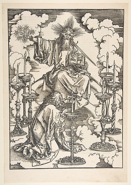 The Vision of the Seven Candlesticks, from "The Apocalypse"
