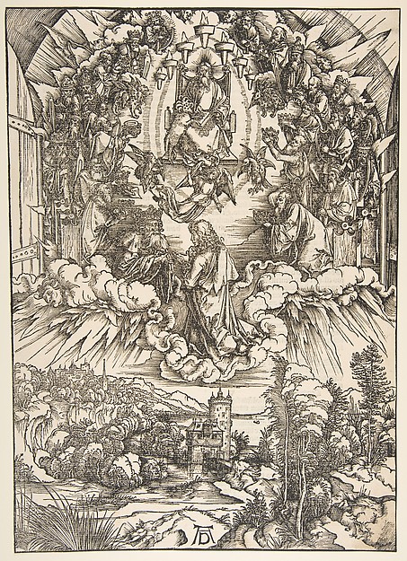 Saint John Before God and the Elders, from The Apocalypse
