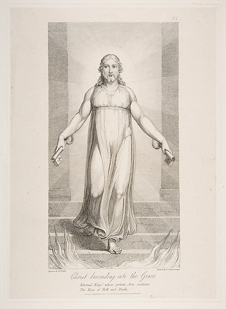 Christ Descending into the Grave, from "The Grave," a Poem by Robert Blair