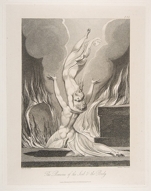 The Reunion of the Soul & the Body, from "The Grave," a Poem by Robert Blair
