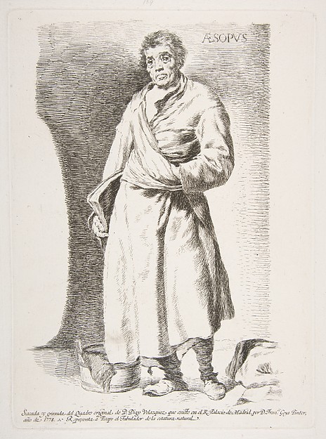 Aesop, after Velázquez