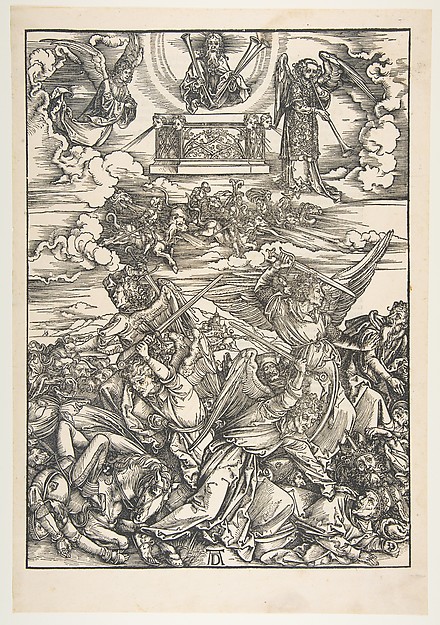 The Four Avenging Angels, from "The Apocalypse"