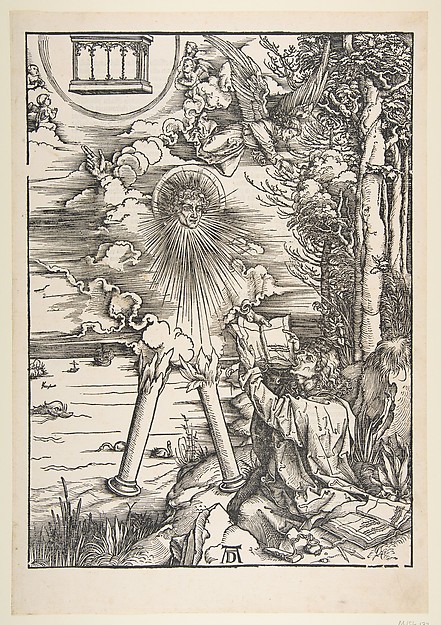 Saint John Devouring the Book, from "The Apocalypse"