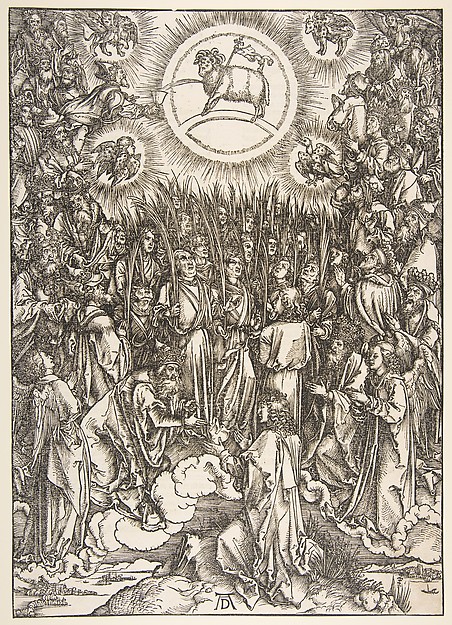 The Adoration of the Lamb, from the Apocalypse series