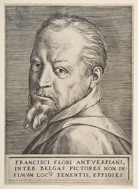 Bust portrait of Frans Floris