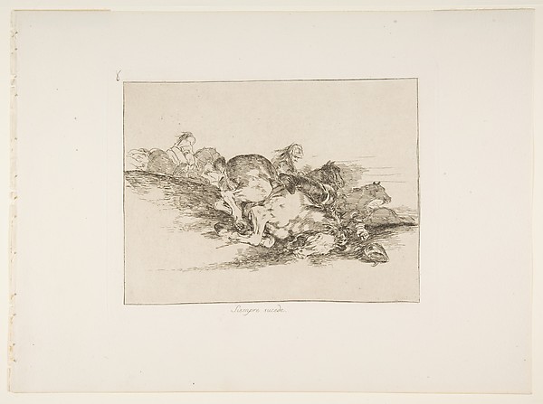 Plate 8 from "The Disasters of War" (Los Desastres de la Guerra): 'It always happens' (Siempre sucede)
