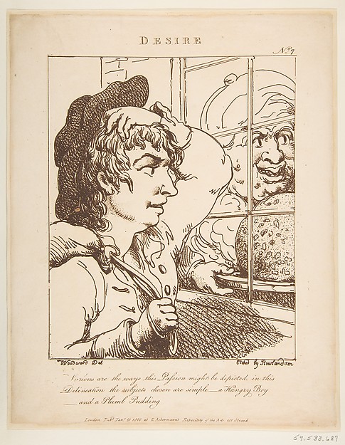 Desire (Le Brun Travested, or Caricatures of the Passions)