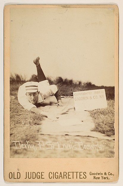 Jim Devlin, Pitcher, St. Louis Browns, from the series Old Judge Cigarettes by Goodwin & Company, The Metropolitan Museum of Art