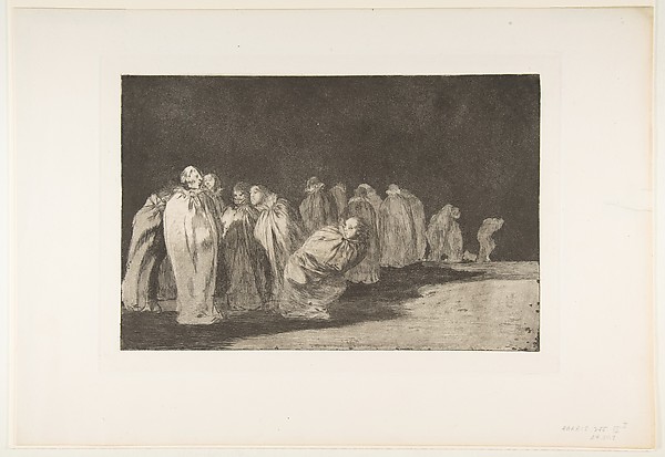 'Men in Sacks' from the 'Disparates' (Follies / Irrationalities)