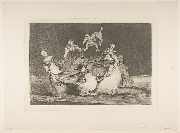 'Feminine Folly' from the 'Disparates' (Follies / Irrationalities)